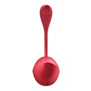 Satisfyer Shiny Petal Red – wibrujące jajko z aplikacją i pilotem
