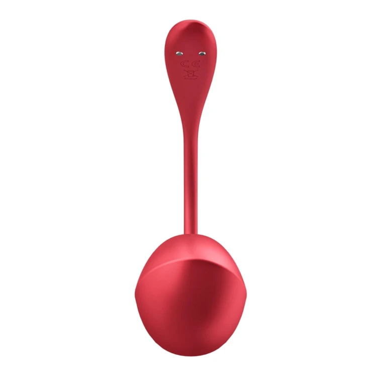 Satisfyer Shiny Petal Red – wibrujące jajko z aplikacją i pilotem
