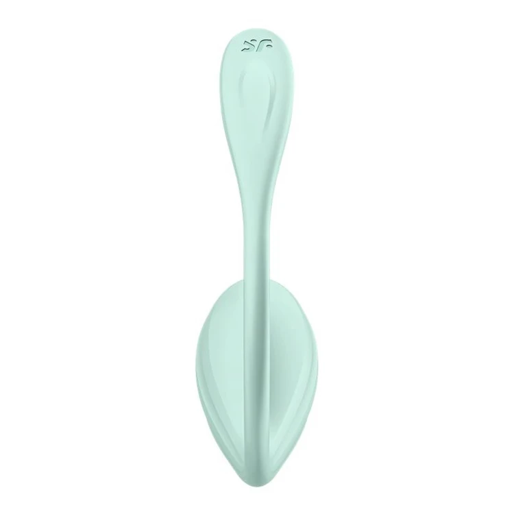 Satisfyer Smooth Petal Mint – wibrujące jajko z aplikacją i pilotem