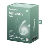 Satisfyer Smooth Petal Mint – wibrujące jajko z aplikacją i pilotem