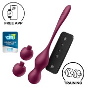 Satisfyer Love Birds Vary – wibrujące kulki gejszy z aplikacją