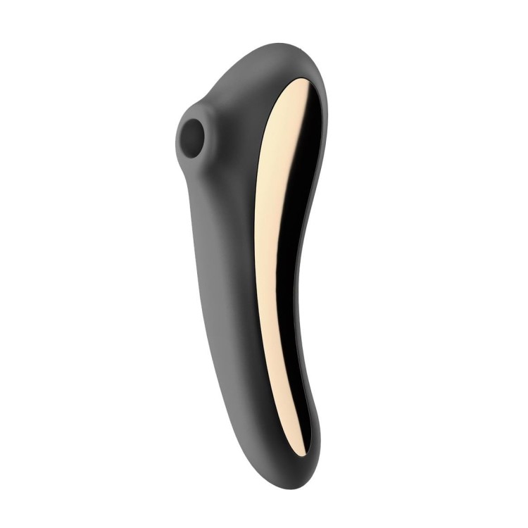 Satisfyer Dual Kiss Black – masażer łechtaczki z wibratorem punktu G