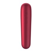 Satisfyer Dual Love Pink – masażer łechtaczki z aplikacją i wibratorem