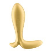 Satisfyer Intensity Plug Gold – wibrujący korek analny z aplikacją