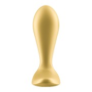 Satisfyer Intensity Plug Gold – wibrujący korek analny z aplikacją