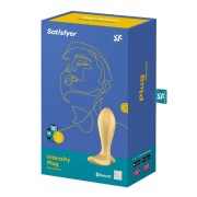 Satisfyer Intensity Plug Gold – wibrujący korek analny z aplikacją