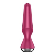 Satisfyer Plug-ilicious 2 Berry – wibrujący korek analny z aplikacją