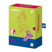 Satisfyer Bold Lover Dark Pink – Uniwersalny Wibrator na Palec (Ciemny Róż)