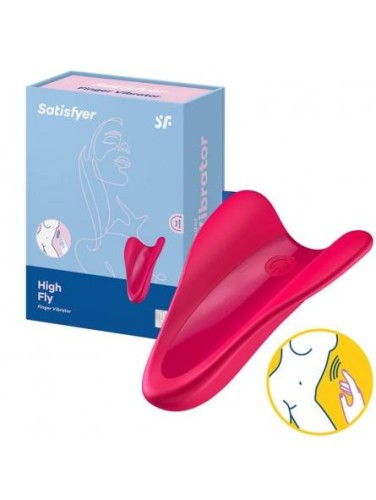 Satisfyer High Fly – Podwójny Masażer z wibracjami na Palec