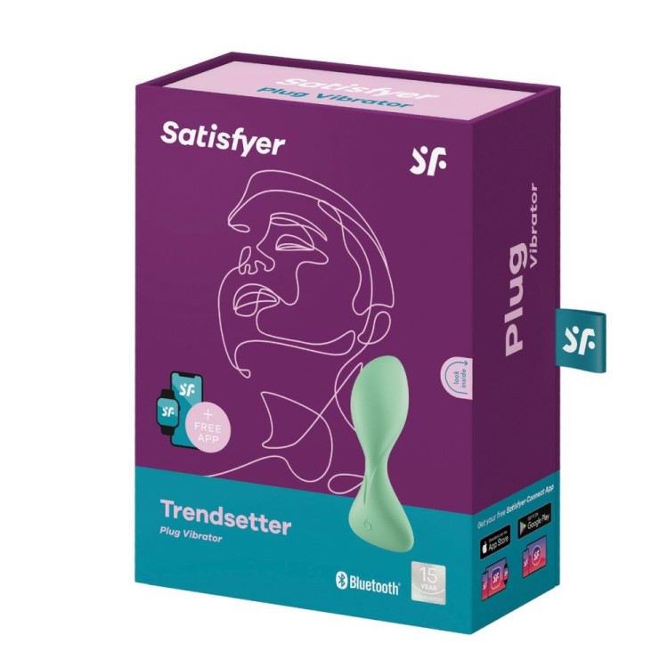 Satisfyer Trendsetter Connect – Wibrujący Korek Analny z Aplikacją