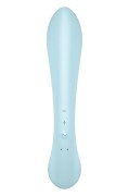 Satisfyer Triple Oh Light Blue – Wibrator Króliczek z 3 Silnikami
