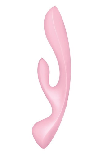Satisfyer Triple Oh Pink – Wibrator Króliczek z 3 Silnikami i Masażerem