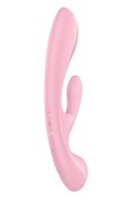 Satisfyer Triple Oh Pink – Wibrator Króliczek z 3 Silnikami i Masażerem