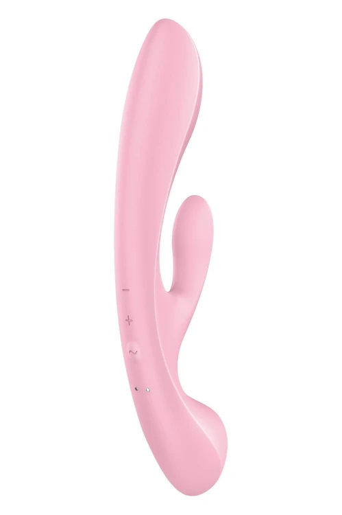 Satisfyer Triple Oh Pink – Wibrator Króliczek z 3 Silnikami i Masażerem