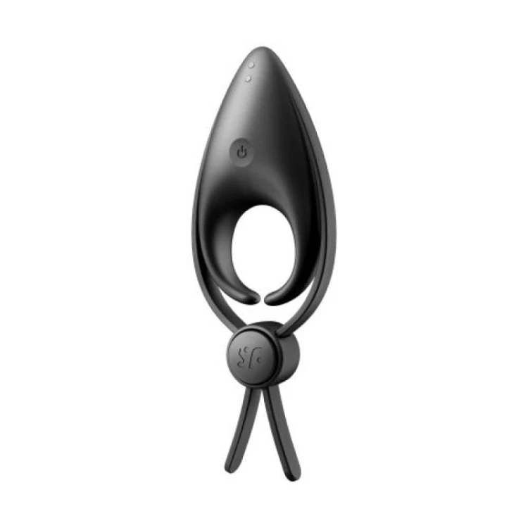 Satisfyer Sniper Black – Regulowany Pierścień Erekcyjny z podwójną mocą