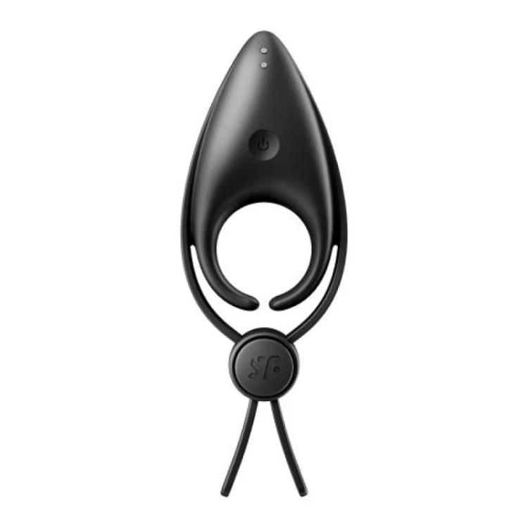 Satisfyer Sniper Black – Regulowany Pierścień Erekcyjny z podwójną mocą