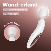 Satisfyer Wand-erland White – Masażer do ciała Różdżka XXL