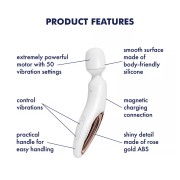 Satisfyer Wand-erland White – Masażer do ciała Różdżka XXL