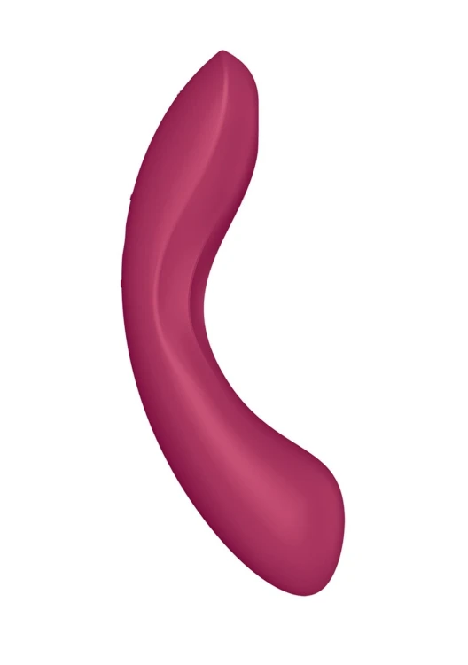 Satisfyer Curvy Trinity 1 Red – Wibrator 3w1 z Falami Ciśnienia