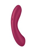 Satisfyer Curvy Trinity 1 Red – Wibrator 3w1 z Falami Ciśnienia