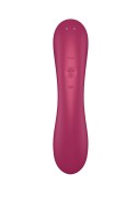 Satisfyer Curvy Trinity 1 Red – Wibrator 3w1 z Falami Ciśnienia