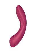 Satisfyer Curvy Trinity 1 Red – Wibrator 3w1 z Falami Ciśnienia