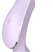 Satisfyer Curvy Trinity 2 Violet – Wibrator 3w1 z Falami Ciśnienia