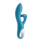 Satisfyer Embrace Me Turquoise – Wibrator Króliczek | Stymulacja Punktu G i Łechtaczki od Góry