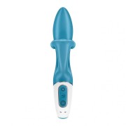 Satisfyer Embrace Me Turquoise – Wibrator Króliczek | Stymulacja Punktu G i Łechtaczki od Góry