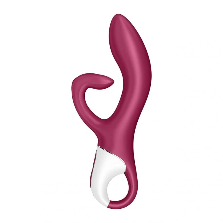 Satisfyer Embrace Me Berry – Wibrator Króliczek | Stymulacja Punktu G i Łechtaczki od Góry