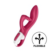 Satisfyer Embrace Me Berry – Wibrator Króliczek | Stymulacja Punktu G i Łechtaczki od Góry