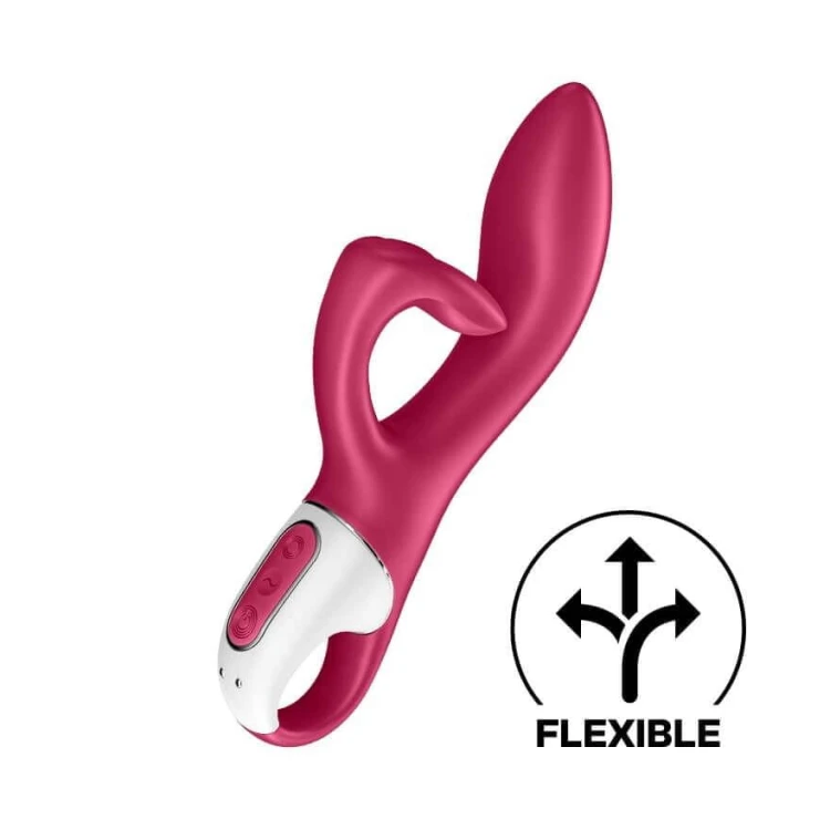 Satisfyer Embrace Me Berry – Wibrator Króliczek | Stymulacja Punktu G i Łechtaczki od Góry