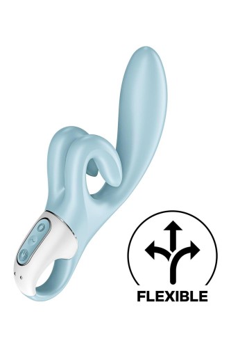 Satisfyer Touch Me Blue – Wibrator Króliczek | Podwójna Stymulacja Punktu G i Łechtaczki