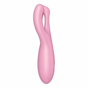 Satisfyer Threesome 4 Pink – Wibrator z 3 Ramionami | Stymulacja Łechtaczki i Warg Sromowych