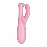Satisfyer Threesome 4 Pink – Wibrator z 3 Ramionami | Stymulacja Łechtaczki i Warg Sromowych