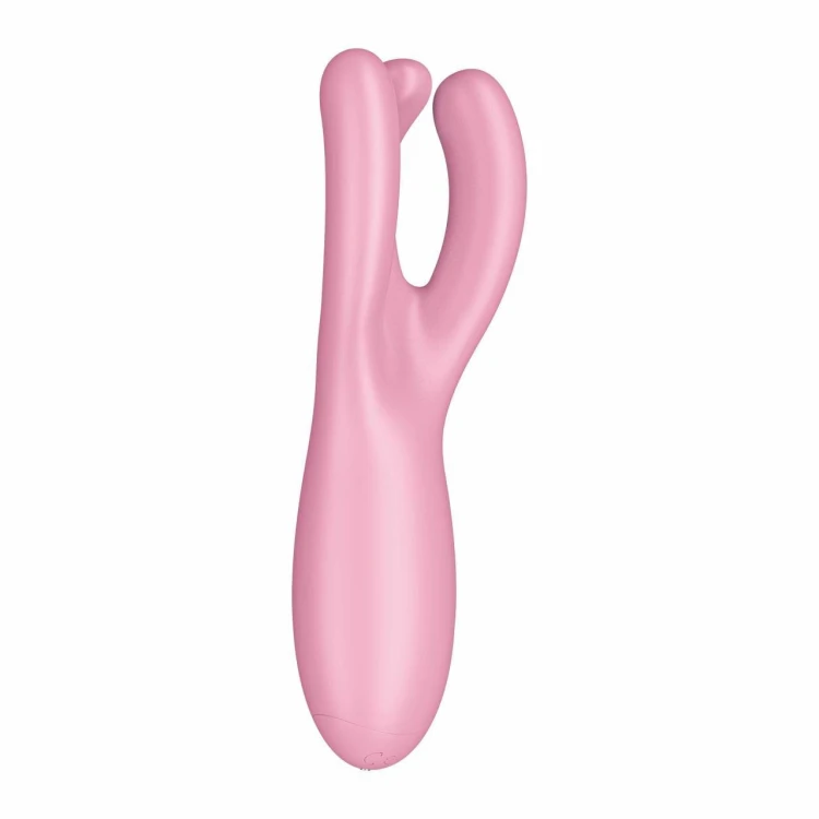 Satisfyer Threesome 4 Pink – Wibrator z 3 Ramionami | Stymulacja Łechtaczki i Warg Sromowych