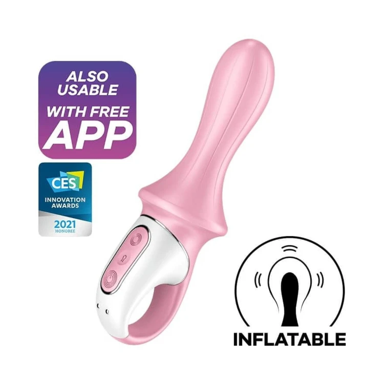 Satisfyer Air Pump Booty 5 – Wibrator Analny z Pompką