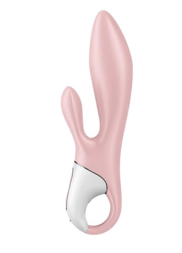 Satisfyer Air Pump Bunny 3 Rose - Nadmuchiwany wibrator króliczek