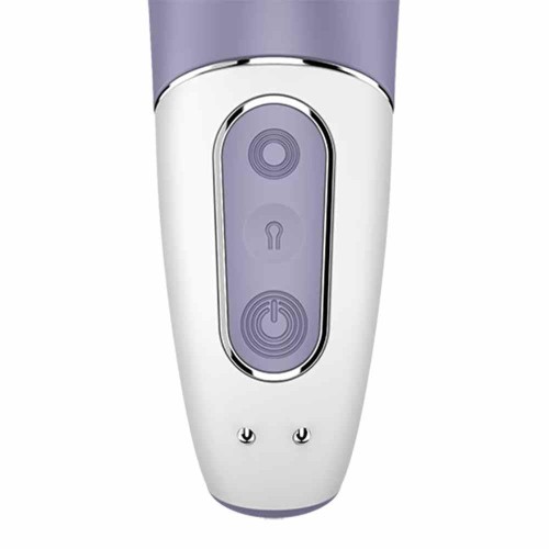 Satisfyer Air Pump Vibrator 1 - Nadmuchiwany wibrator ze spiralną teksturą