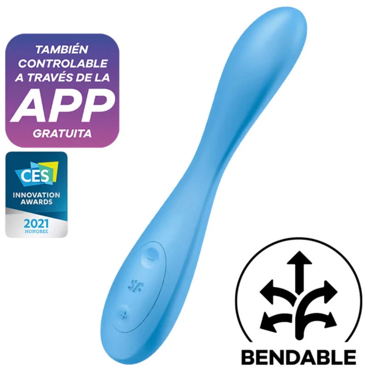 Satisfyer G-Spot Flex 4 Connect App - Wibrator punktu G sterowany aplikacją