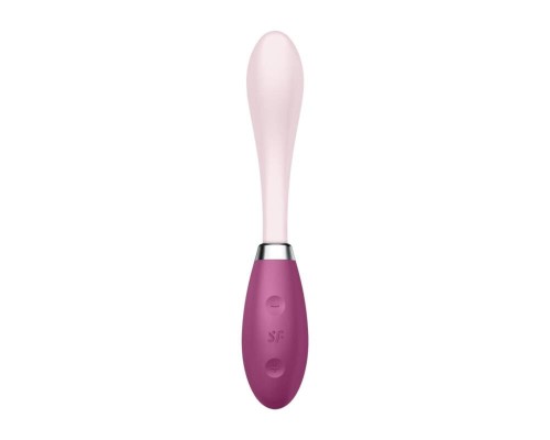 Satisfyer G-Spot Flex 3 Red - Elastyczny wibrator punktu G