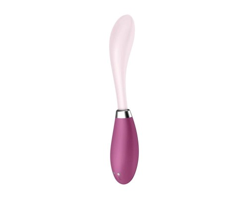 Satisfyer G-Spot Flex 3 Red - Elastyczny wibrator punktu G
