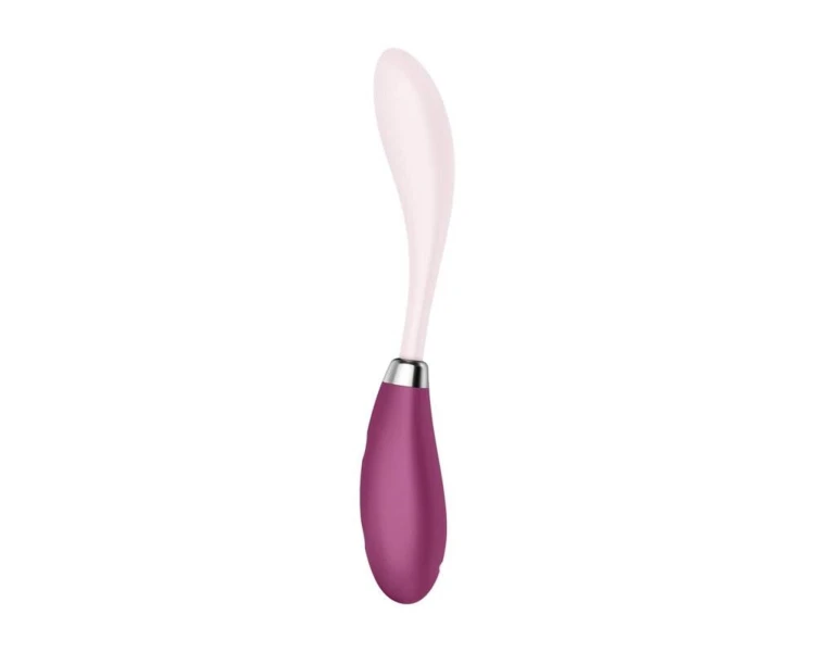 Satisfyer G-Spot Flex 3 Red - Elastyczny wibrator punktu G