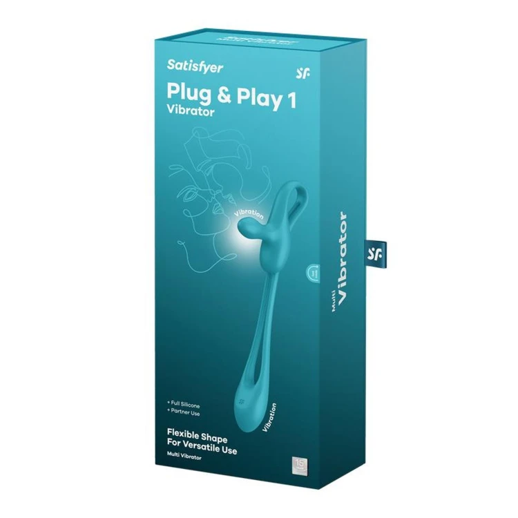 Satisfyer Plug & Play 1 - Innowacyjny multiwibrator