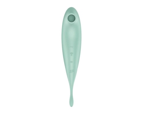 Satisfyer Twirling Pro Connect App Mint – masażer łechtaczki z aplikacją