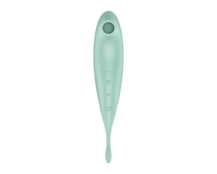 Satisfyer Twirling Pro Connect App Mint – masażer łechtaczki z aplikacją