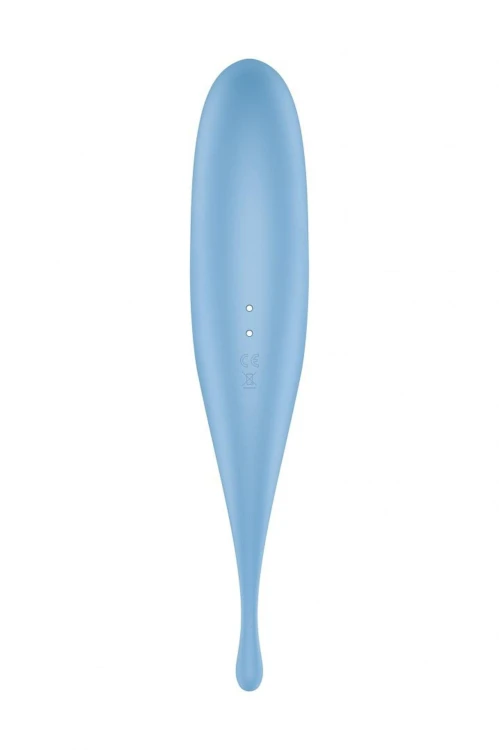 Masażer łechtaczki Satisfyer Twirling Pro Blue – Fale Ciśnienia i Wibracje