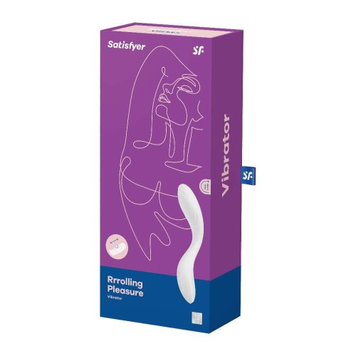 Wibrator Satisfyer Rrrolling Pleasure White – Innowacyjna Stymulacja Punktu G