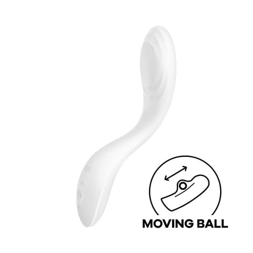 Wibrator Satisfyer Rrrolling Pleasure White – Innowacyjna Stymulacja Punktu G