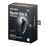 Satisfyer Spot On 2 black - Masażer Łechtaczki z Precyzyjną Końcówką